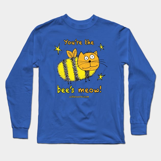 Bee's Meow Color Long Sleeve T-Shirt by witterworks